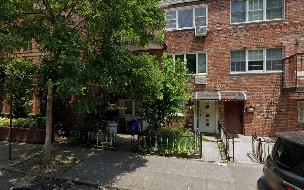 The brick building at 1425 54th Street, Boro Park